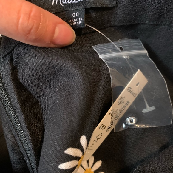 NWT Madewell daisy midi skirt (drop waist) - Picture 6 of 6